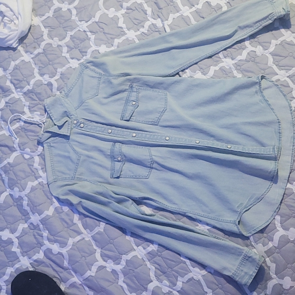 american eagle soft Jean jacket